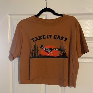 Bandit Cropped Tee